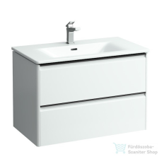 Laufen Palace Kombi csomag, 80x45 mosdó alsószekrénnyel, matt fehér H8617052601041 ( 861705 ) fürdőszoba bútor