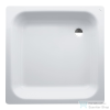 Laufen Platina 80x80 cm-es acéllemez zuhanytálca szifon nélkül, matt fehér H2150217570401