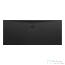 Laufen Pro 160x75 cm-es zuhanytálca Marbond kompozit anyagból,Fekete H2139570800001 kád, zuhanykabin