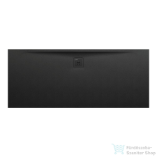 Laufen Pro 180x75 cm-es zuhanytálca Marbond kompozit anyagból,Fekete H2149580800001 kád, zuhanykabin