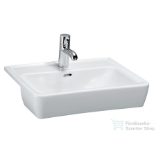 Laufen Pro 56x44 félig beépíthető mosdó H8129610001041 ( 812961 ) szaniter