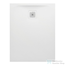 Laufen Pro 90x70 Marbond kompozit zuhanytálca, lefolyó a rövid oldalon, fehér H2169560000001 kád, zuhanykabin