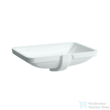 Laufen Pro S 49x36 cm-es alulról beépíthető mosdó LCC bevonattal,fehér H8119604001091 szaniter