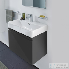 Laufen Pro S 52x45 cm-es 1 fiókos alsószekrény H810962 mosdóhoz,belső fiókkal,Grafit H4833520964801 fürdőszoba bútor