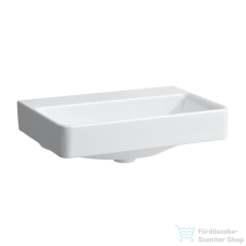 Laufen Pro S 55x38 cm-es mosdó csaplyuk és túlfolyó nélkül,fehér H8189580001421 szaniter