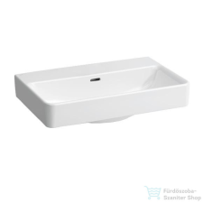 Laufen Pro S 60x38 cm-es csiszolt aljú mosdó csaplyuk nélkül,fehér H8179590001091 szaniter