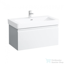 Laufen Pro S 81x45 cm-es 1 fiókos alsószekrény H813965 mosdóhoz,Fehér H4835010964631 fürdőszoba bútor
