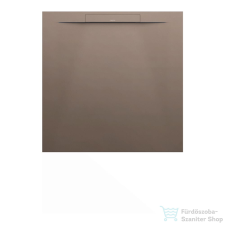 Laufen Pro S 90x90 cm-es lapos szögletes zuhanytálca, matt kávé H2101801290001 kád, zuhanykabin