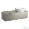 Laufen Sonar 117,5x45,5x34 cm-es 1 fiókos alsószekrény H812340,H812341,H812342,H812343 mosdókhoz,Titanium H4054230340421