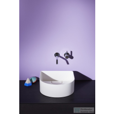 Laufen Sonar 34x34 Mosdótál, armatúrapad nélkül, túlfolyó nélkül H8123400001121 ( 812340 ) szaniter