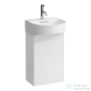 Laufen Sonar 38,7 cm széles 1 ajtós alsószekrény H815341 mosdóhoz,jobbos,Matt fehér H4054820341701