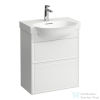 Laufen The New Classic 57,5x31,5 cm-es 2 fiókos alsószekrény H813853 mosdóhoz,matt fehér H4060320851701