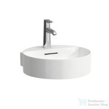 Laufen Val SaphirKeramik 40x42,5 cm-es mosdó LCC bevonattal,H8112814001041 szaniter