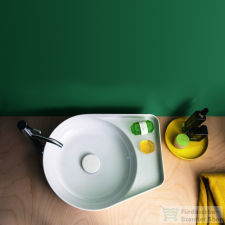 Laufen Val SaphirKeramik 50x40 mosdótál félig száraz zónával, csaplyuk nélkül H8122810001091 ( 812281 ) szaniter