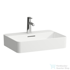 Laufen Val SaphirKeramik 55x40 cm-es pultra ültethető mosdó LCC bevonattal,fehér H8122844001041 szaniter