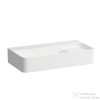 Laufen Val SaphirKeramik 60x31,5 cm-es kompakt mosdó csaplyuk nélkül, matt fehér H8152857571091