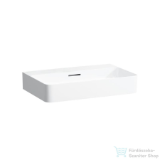 Laufen Val SaphirKeramik 65x42 cm-es mosdó csaplyuk nélkül,matt fehér H8102847571091 szaniter