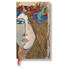 Laurel Burch, Soul & Tears Mini, Lin – Paperblanks naptár, kalendárium
