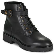 Lauren Ralph Lauren Bokacsizmák ALLYSON LOGO BOOTIE Fekete 38 1/2