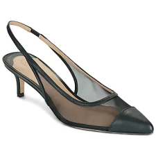 Lauren Ralph Lauren Félcipők LOLAH CP TOE-PUMPS-SLINGBACK Fekete 37 női cipő