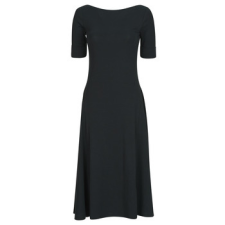 Lauren Ralph Lauren Hosszú ruhák MUNZIE-ELBOW SLEEVE-DAY DRESS Fekete EU XL női ruha
