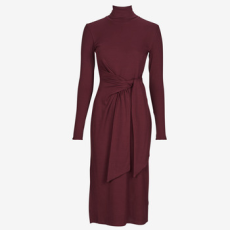 Lauren Ralph Lauren Hosszú ruhák VAUREEN-LONG SLEEVE-DAY DRESS Bordó EU XXL