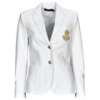 Lauren Ralph Lauren Kabátok / Blézerek ANFISA-LINED-JACKET Fehér EU M