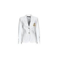 Lauren Ralph Lauren Kabátok / Blézerek ANFISA-LINED-JACKET Fehér EU M blézer