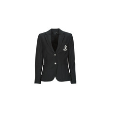 Lauren Ralph Lauren Kabátok / Blézerek ANFISA-LINED-JACKET Fekete EU M
