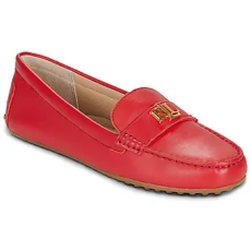 Lauren Ralph Lauren Mokkaszínek BARNSBURY-FLATS-DRIVER Piros 37 1/2