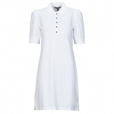 Lauren Ralph Lauren Rövid ruhák CHACE-SHORT SLEEVE-CASUAL DRESS Fehér EU L