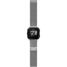 Laut Apple Watch óraszíj Laut Steel Fitbit Versa ezüst okosóra kellék