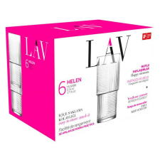 LAV Helen Long Drink 515ml koktélos pohár szett 6 darabos LV-HLN386F konyhai eszköz