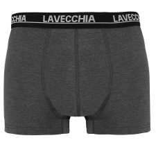 LAVECCHIA férfi boxeralsó FL-1020-1 túlméretezett férfi boxeralsó, 4XL Sötétszürke férfi alsó