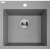 LAVEO Alena gránit mosogató, szürke