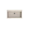 LAVEO TAU 9 Gránit mosogató: egymedencés, bézs, SRT_4109
