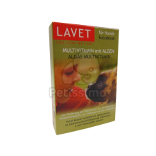 Lavet algás multivitamin kutyáknak 50 db vitamin, táplálékkiegészítő kutyáknak