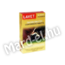  Lavet Csonterősítő tabl. cicának 50db vitamin, táplálékkiegészítő macskáknak