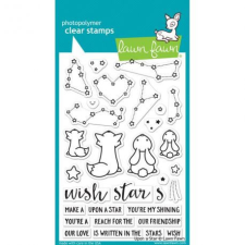 Lawn Fawn Szilikonbélyegző LF1407, Clear Stamps / Upon A Star - (1 db) bélyegző