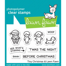 Lawn Fawn Szilikonbélyegző LF2022, Clear Stamps / Tiny Christmas (1 csomag) bélyegző