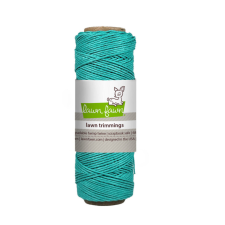 Lawn Fawn Turquoise Hemp Twine Dekorációs zsineg LF3462 Lawn Trimmings (1 db) szalag, zsinór