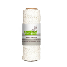 Lawn Fawn White Hemp Twine Dekorációs zsineg LF3539 Lawn Trimmings (1 db) szalag, zsinór