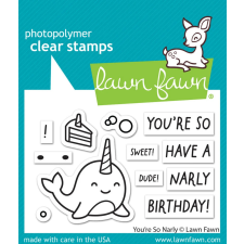 Lawn Fawn You&#039;re So Narly Szilikonbélyegző LF3297 Clear Stamps (1 csomag) bélyegző