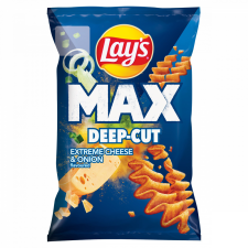 Lay's Max sajtos-újhagymás ízű burgonyachips 55 g előétel és snack