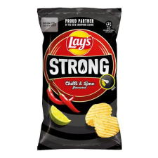 Lays Burgonyachips LAY'S Strong chillis-limeos 120g előétel és snack