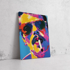  Laza Stílus Napszemüvegben - Pop Art Vászonkép dekoráció