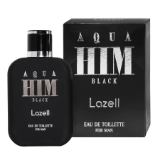 Lazell Aqua Him Black for Men EDT 100 ml parfüm és kölni