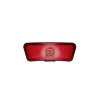 Lazer LZB-24 LED hátsó villogó Cameleon fejvédőre, 5 lumen, USB-ről tölthető, fekete