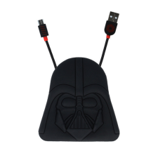 Lazerbuilt Star Wars USB apa - Micro USB Adat- és töltőkábel 1m - Fekete - Darth Vader kábel és adapter