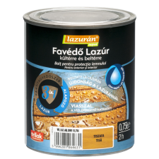 Lazurán LAZURÁN AQUA 3IN1 FAVÉDŐ LAZÚR BOROVI FENYŐ 0,75L favédőszer és lazúr